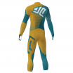 Combinaison AIRTECK Orange/Petrol avec protections EB/VP46-OP